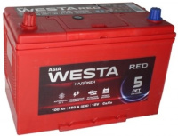 Аккумулятор WESTA Asia Red 100 Ач, 850 А, прямая полярность в Ростове