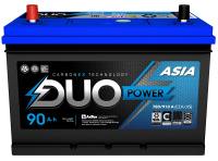 Аккумулятор DUO POWER Asia  90 Ач, 910 А, прямая полярность в Ростове