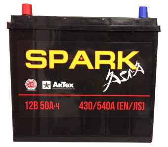 Аккумулятор SPARK Asia  50 Ач, 430 А, обратная полярность в Ростове