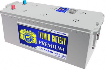 Аккумуляторы аккумулятор tyumen battery (тюмень) premium 145 ач, 970 а ca/ca, европейская полярность, конусные клеммы в Ростове