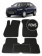Автоковрики в салон EVA для FORD Mondeo (5-е поколение) (седан) 2014-2019, (лек 224) чёрный ромб c серой окантовкой на любые автомобили