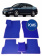 Автоковрики 3D в салон EVA для NISSAN Teana J31 2003-2008, (лек 418) синий ромб c фиолетовой окантовкой на любые автомобили