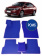 Автоковрики 3D в салон EVA для GEELY Emgrand EC7 (xетчбэк) 2009->, (лек 431) синий ромб c фиолетовой окантовкой на любые автомобили