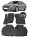 Автоковрики в салон EVA для FORD Mondeo (5-е поколение) (седан) 2014-2019, (лек 224) серая сота c чёрной окантовкой на любые автомобили