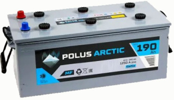 Аккумуляторы аккумулятор polus arctic mf 190 ач, 1250 а, европейская полярность в Ростове