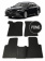 Автоковрики 3D в салон EVA для TOYOTA Camry XV-70 2017->, (лек 163) чёрный ромб c серой окантовкой на любые автомобили